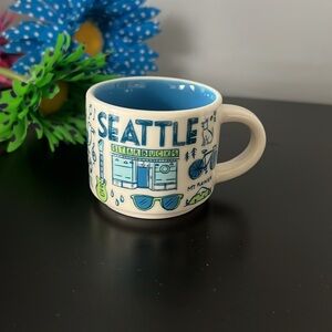 Starbucks Seattle Been There Collection Coffee Demitasse Ornament 2 Oz